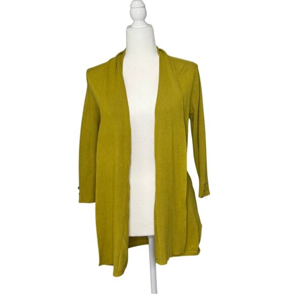 Premise Women Size M Cardigan Office Wear Fall Casual Layering Minimalist Basic - Picture 1 of 7
